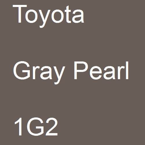 Toyota, Gray Pearl, 1G2.